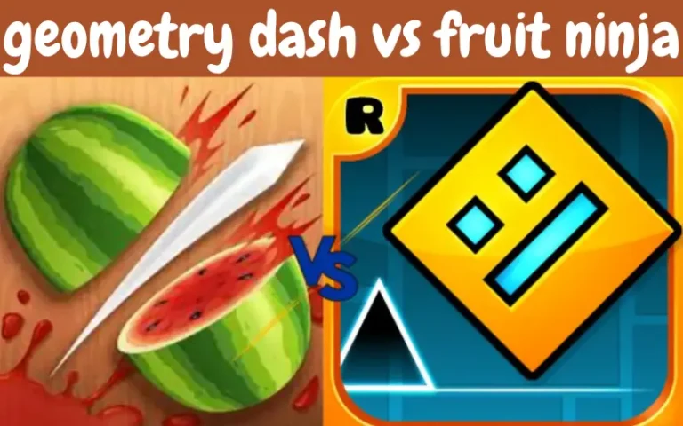 geometry dash vs fruit ninja