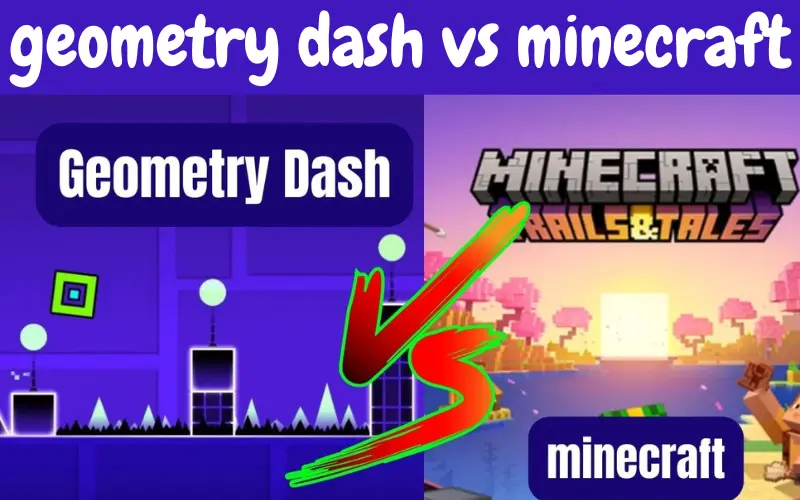 geometry dash vs minecraft